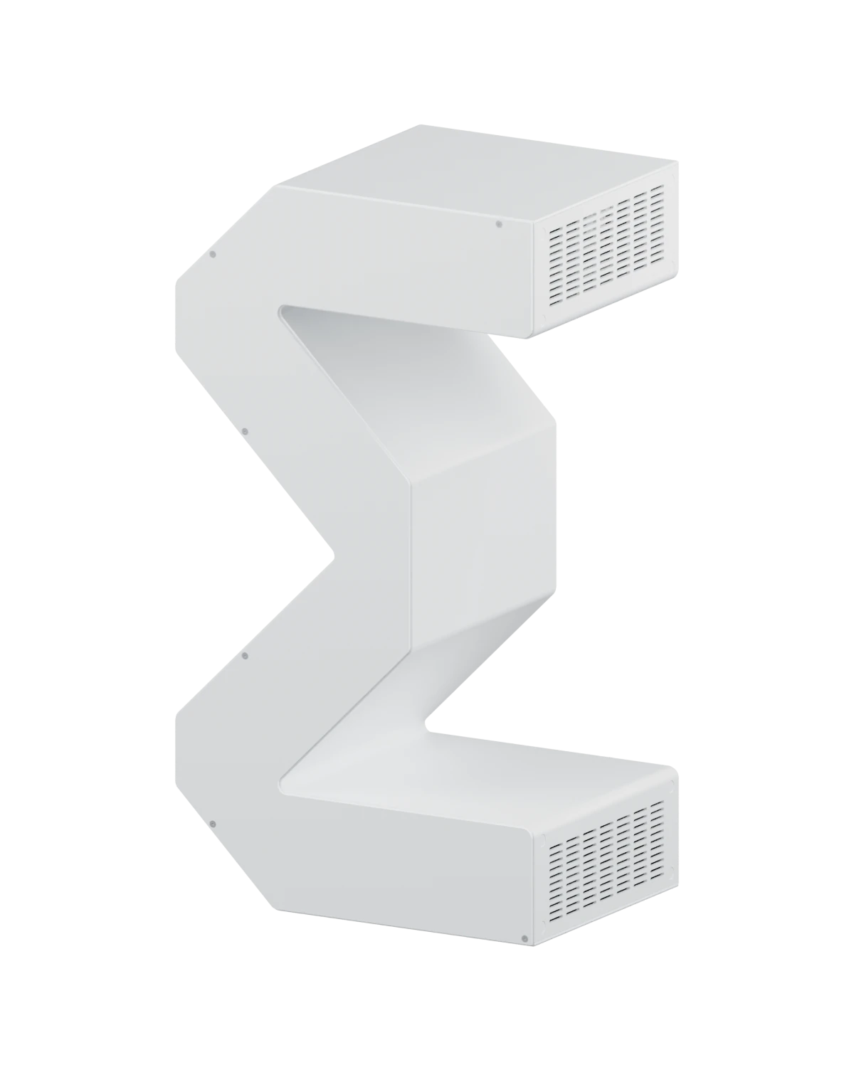 Business Merka, three boards, Sigma posture, white aluminum